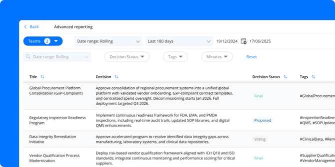 June 2025 Product Updates - Advanced reporting