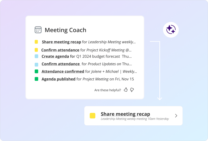 Meeting Coach Feature Highlight