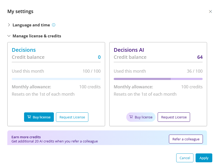 Which license type do I have? What are the different license types?