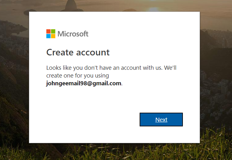 createamicrosoftaccountforyou